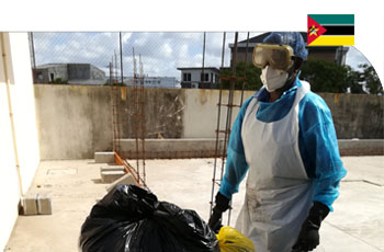 The SIRSU project for the sterilization of hospital waste in Beira
